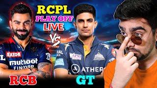 PLAY OFFS LIVE! RCB Vs GT RCPL AUCTION RC 24 Hard Mode (Real Cricket 24)