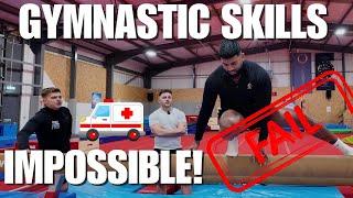 My friend’s try DANGEROUS gymnastics…AGAIN!