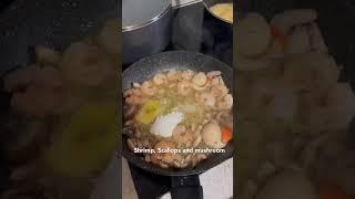 Kana's 15s kitchen ~ Easy and simple paste recipe :) Scallops and Shrimps