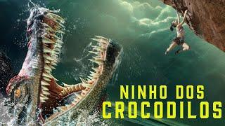 Ninho dos Crocodilos FILME COMPLETO DUBLADO | Filmes de Monstros Gigantes | Noite de Filmes