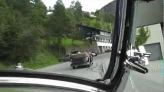 Fahrt zum Hotel Union in Geiranger