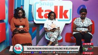 #Snaptalk with Teangel, Lilian and Farida. Topic: latest Gender based violence in relationships.