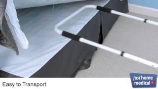 Just Home Medical: Home Bed Assist Handle with Floor Support