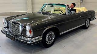 S Class W111 - The Last Hand-Built Mercedes - V8 Coupe + Convertible at Motor Classic Hungary