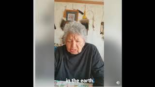 An Anishinaube Grandmom gives a message of hope and healing for the world facing covid-19.