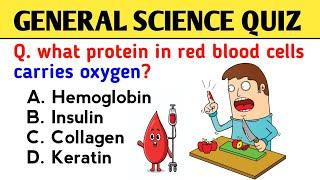 General Science Quiz | Science Questions to Test Your Knowledge | Test Your Brain | GK knowledge