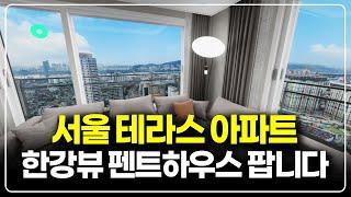 서울 테라스 아파트 펜트하우스 줍줍, 한강조망 지하철역 직결