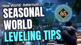 New World Aeternum: Seasonal World Leveling Guide (PvP Server)