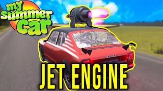 A NEW HUGE ENGINE IN A SATSUMA [JETMOD] - My Summer Car #342 | Radex