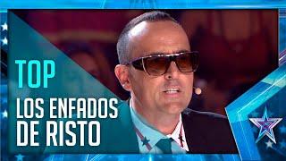 RISTO MEJIDE contra TODOS: Sus mayores enfados sobre el escenario | Got Talent España