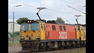 Kiwi Rail freight train through Frankton, Hamilton