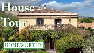 HOUSE TOUR | Inside An Exquisite Italian Villa with Sea Views