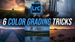 6 Lightroom Classic COLOR GRADING Tricks