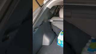 Hyundai Cargo Cover, How to Install, Move, Remove and Store 2015 Hyundai Santa Fe Cargo Cover, Shade