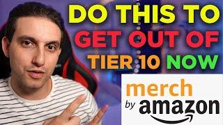 Merch By Amazon Tutorial 2020 - How To Tier Up Fast - Everything You Need To Know