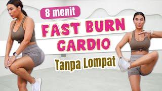 8 MENIT FAST BURNING CARDIO WORKOUT - Home workout (Membakar kalori & Workout Membakar lemak)