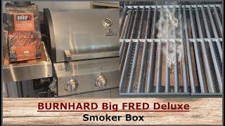 BURNHARD Big FRED Deluxe 4-Brenner Gasgrill || Smoker Box - Smokebox - Räucherbox im Test