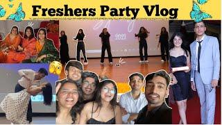 Fresher’s Party In College🫣| College Life Vlogs |#mbbs #medico #freshers #rampwalk #mbbsstudent