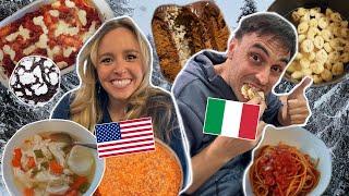 What We Eat In A Week In Winter- An Italian + An American Couple