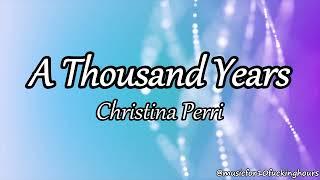 10 HOURS Christina Perri - A Thousand Years