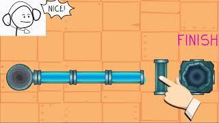 Water pipes puzzle Game