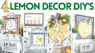   MUST SEE   Lemon Decor DIYs 2021 | Pizza Pan DIY