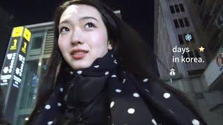 (korea vlog)let’s explore winter in korea together!