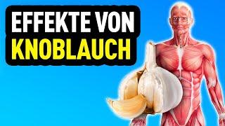 Er isst 2 Wochen lang täglich Knoblauch, was das bewirkt hat uns alle umgehauen!