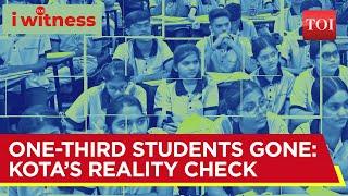 One-Third Students Gone: Kota's Reality Check | I Witness