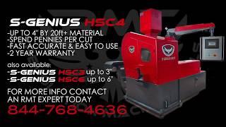 High Speed Carbide Cutting Cold Saw | RMT S-GENIUS HSC 4 Cold Saw