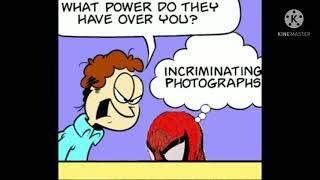 Jon Confronts Spider-Man (a Square Root of Minus Garfield comic fandub)