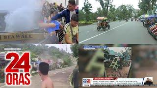 24 Oras: (Part 2) Mahigit 200 pasahero, stranded sa Batangas Port; 10 bahay, natabunan ng..., atbp.