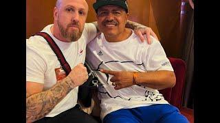 Interview with Robert Garcia,  a Mexican-American former professional boxer