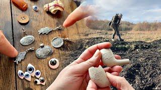 Larking a Storm Swept Dump + Making Clay Pipes into Silver Fish Pendants!