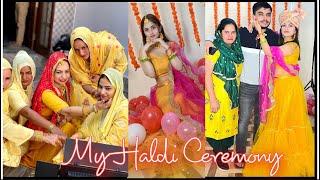 My Bridal Haldi Ceremony