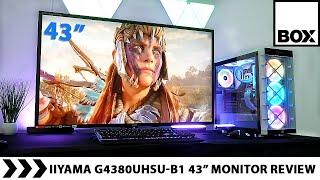 iiyama 43 inch G4380UHSU B1 Gaming Monitor Review | 4K