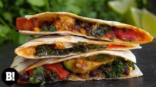 Easy Veggie Quesadillas! - Day 18