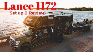 Lance Truck Camper 1172 SETUP and WALKTHROUGH