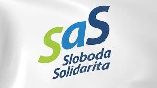 Sloboda a Solidarita - SaS (vlajka politickej strany)