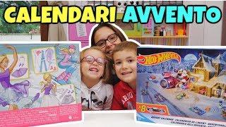 CALENDARIO dell'AVVENTO DI COPPIA: Barbie e Hot Wheels