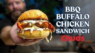 BBQ Buffalo Chicken Sandwich! | Chuds BBQ