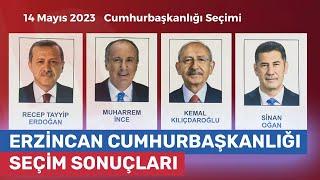 ERZİNCAN CUMHURBAŞKANLIĞI SEÇİM SONUÇLARI