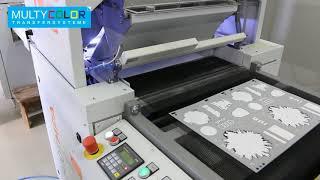 Automatic Sticker printing machine। Label Printing machine। Multicolor Printing machine।