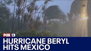 Hurricane Beryl makes landfall in Mexico | FOX 13 Seattle