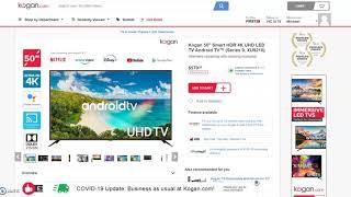 SOLVED Kogan TV AndroidTV ads pop out on left hand side