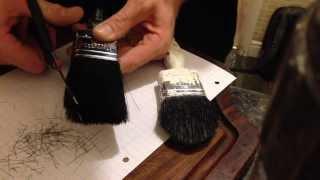 Painting & decorating. How to shape a paint brush, ,Trade secrets.