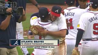 ATLANTA BRAVES clinch 7th-straight postseason appearance vs. New York Mets  | ESPN MLB