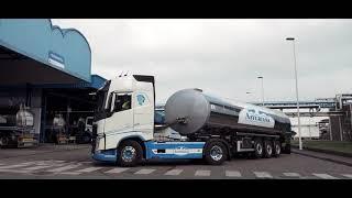 MILK COLLECTING TANKER - A real day collecting milk from farms of Galicia.