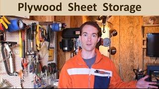 Building a Plywood Storage Shed