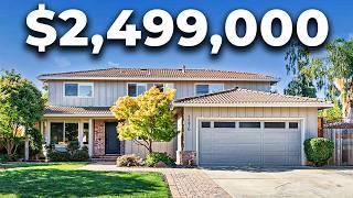 INSIDE a $2,499,000 Massive Home in San Jose, CA (3,100 sq ft)